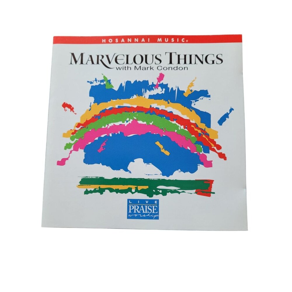 Marvelous Things CD with Mark Condon 2002 Gospel Worship Album  37489cd